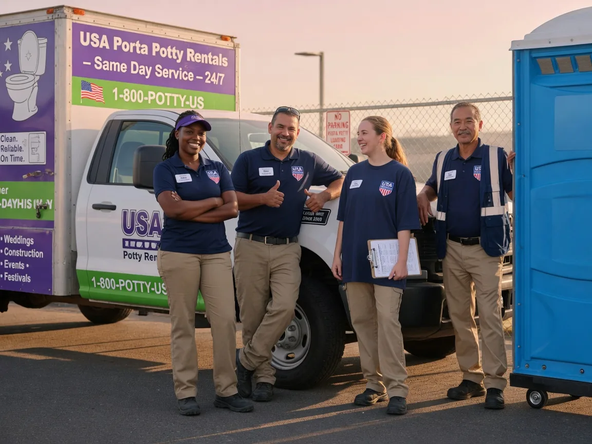 Porta Potty Rental company in Mather, CA