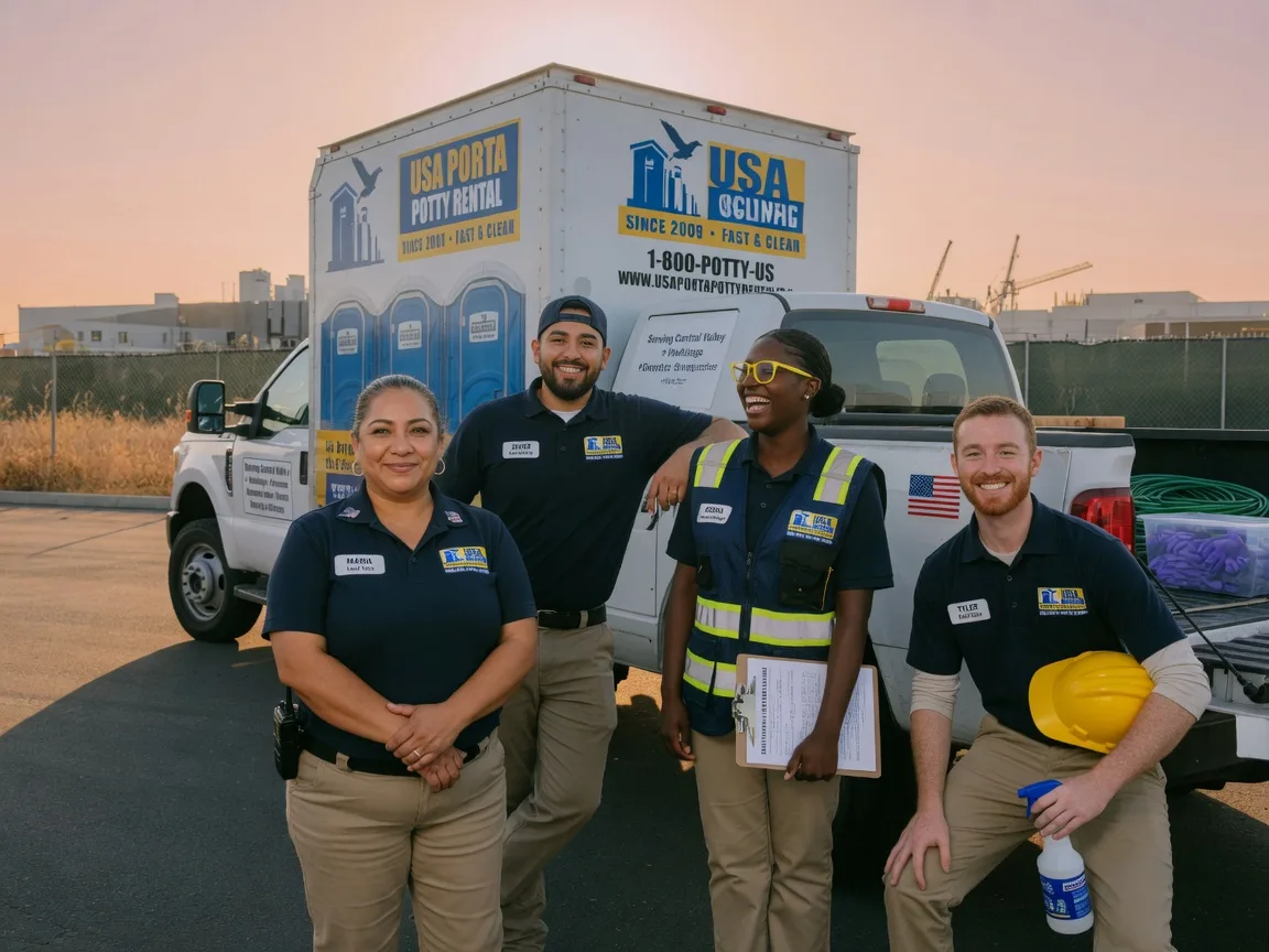 Portable Toilet Rental company in Mather, CA